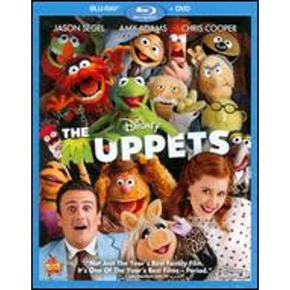 Pre-Owned The Muppets [2 Discs] [Blu-ray/DVD] (Blu-Ray 0786936816761) directed by James Bobin