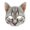 White, variant on Projectretro Women's Cat Mask Half Face Cat Mask Halloween Costumes masquerade Costume Party Accessory (White)