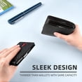 thumbnail image 6 of Asunby Slim Wallet for Men Gifts 12 Card Slots ID Window With Money Clip Minimalist RFID Front Pocket Bifold Leather Small Thin Gift Box Dad Birthday Christmas Regalos Hombres, 6 of 6