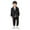 Black-G, variant on MUXiin Boys Suit Set Slim Fit 3 Piece Formal Outfits Kids Suits Tuxedo Boys Vest Blazer Pants with Bow Tie for Wedding