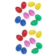 thumbnail image 1 of 20 Pack de Percusión de Plástico Instrumento Musical Juguetes Egg Maracas Shakers, 1 of 4