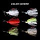 thumbnail image 2 of 14-18g Chatter bait spinner bait weedless fishing lure wobbler chatterbait for bass pike walleye fish He Qiyong unisex, 2 of 2