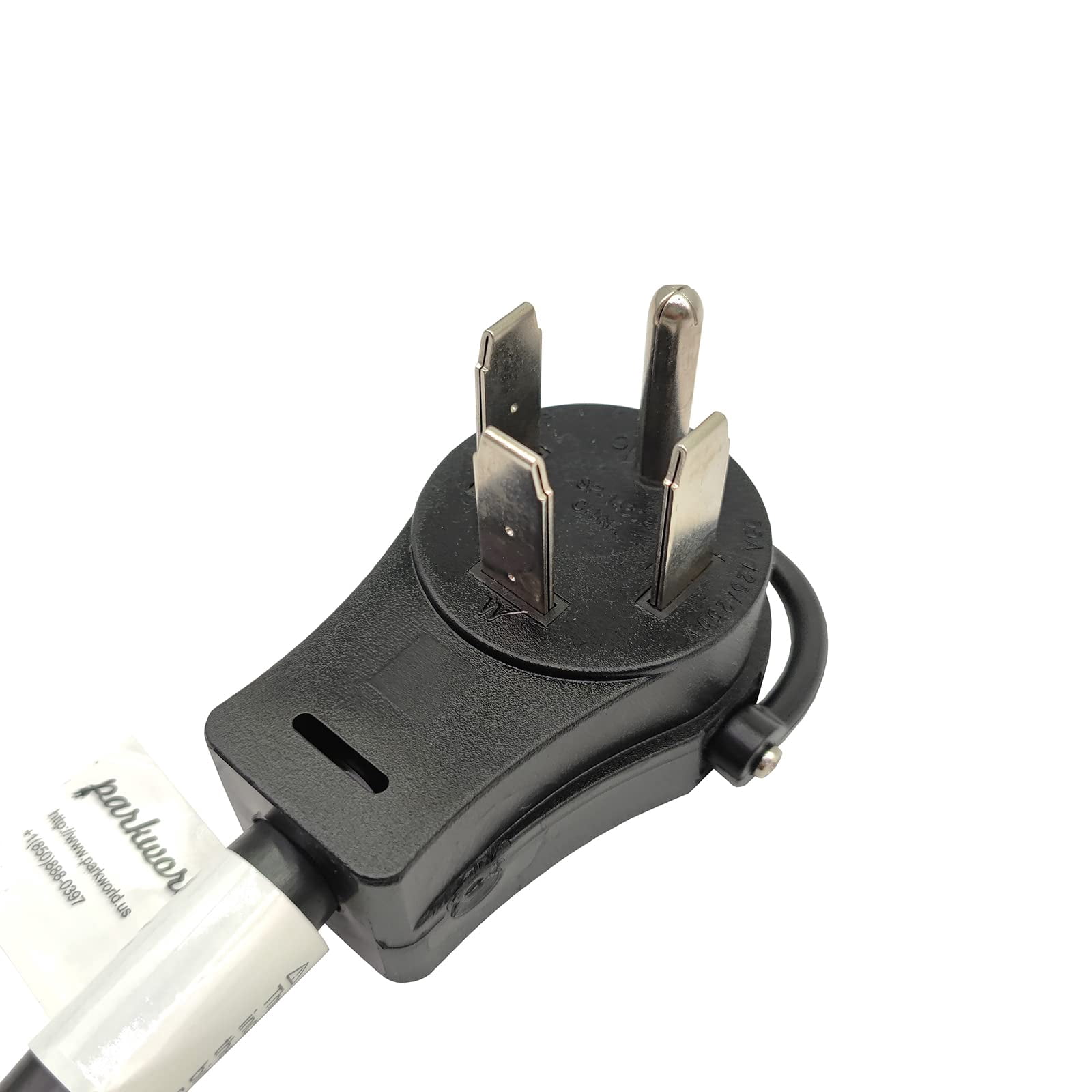 Parkworld 62541 Welder Adapter Cord Welding NEMA 14-60P to L14-20R Generator 4 Prong Female, 20AMP, 1.5FT