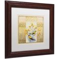 thumbnail image 2 of Trademark Fine Art 'Summer Goldfinches' Canvas Art by Rachel Paxton, White Matte, Wood Frame, 2 of 4