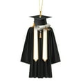thumbnail image 3 of 2025 Graduation Gown Ornament – Keepsake for Winter and Summer Commencement Celebrations Easy to Hang Holiday Tree Decoration Keepsake for Graduates for Graduation Party Decor, 3 of 4