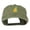 Olive Green, variant on New Hampshire State Map Embroidered Washed Cotton Cap - Stone OSFM