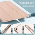 thumbnail image 5 of iPad Pro 12.9 2017/2015 Case 2nd & 1st Generation, Slim Stand Protective Folio Case Smart Cover for iPad Pro 12.9 Inch 2nd Gen 2017 / iPad Pro 12.9 Inch 1st Gen 2015 - Rose Gold, 5 of 5