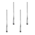thumbnail image 4 of 4pcs Stainless Steel Stirring Ice Spoon Ice Cream Spoons Cocktail Spoons Swizzle Stick (Short Handle, Silver), 4 of 8