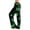 AKL37-Green, variant on Halloween Pajamas Women Devil Pumpkin Graphic Drawstring Sleep Bottoms Stretch Lounge Ghost Face Autumn Pants Saffron M