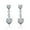 1, variant on Diamond Earrings for Women S925 Silver Needle Love Earrings Long Fringed Jewelry for Her Birthday Christmas Gift