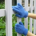thumbnail image 6 of Microfiber Dusting Gloves , Dusting Cleaning Glove for Plants, Blinds, Lamps,and Small Hard to Reach Corners (5Pairs S/M), 6 of 13