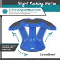 thumbnail image 4 of Learniture Backless Active Learning Stool For Office Desks And Classrooms, Active Learning Wobble Chair With Rocking Motion, 18""H, Black, 4 of 5