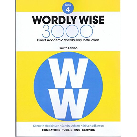 Pre-Owned Wordly Wise, Book 4: 3000 Direct Academic Vocabulary Instruction Paperback