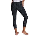 thumbnail image 2 of RBX Active Women's Blurred Effect Squat Proof Ultra Hold Capri Legging with Pockets, 2 of 4