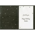 thumbnail image 2 of Designer Greetings Wonderful, Fantastic, Amazing Black Balloon on White Birthday Card for Brother, 2 of 2