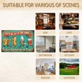 thumbnail image 6 of Funny Foods Snacks Metal Tin Sign 11.8x7.8 Inch Funny Retro Movie Theatre Gaming Room Tin Sign Vintage Let’s All Go To The Lobby To Get Ourselves A Treat Wall Art Poster Plaque Decor DIY, 6 of 9