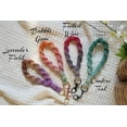 thumbnail image 5 of Handmade ombre dip dyed Macrame Keychain / Wristlet / Accessory, Bridesmaid / Housewarming Gift, Boho inspired, Colorful Macrame Lanyard, 5 of 8