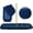 Blue, variant on Industrial Dust Mop Kit – Includes 5 Inch Wide Closed Loop Mop Head, Fiberglass Handle, and Heavy-Duty Wire Frame – Commercial Grade - Blue 60 Inch