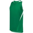 thumbnail image 3 of Holloway Sportswear XL PR Max Track Jersey Kelly/White 221035, 3 of 5