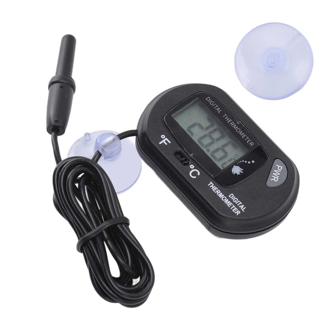 Accuracy Room With LCD Display For Fish Aquarium Marine Reptile Temperature
