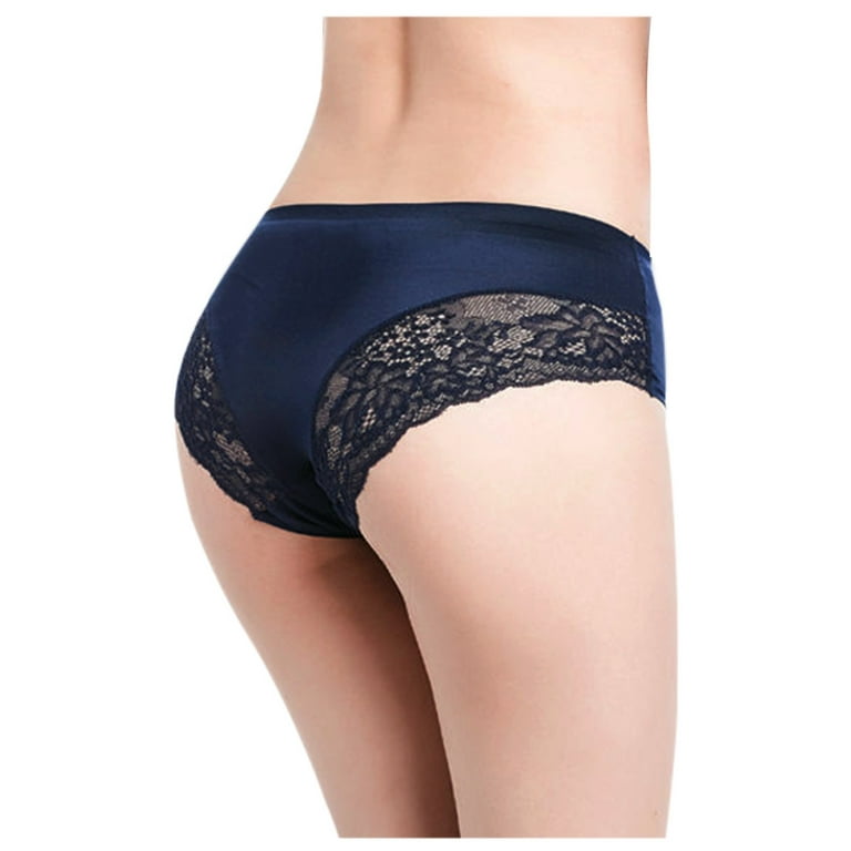 GWAABD Love Honey Lingerie Underwear Women's Briefs Waist Underpants Low  Panties Bikini Lace Comfy