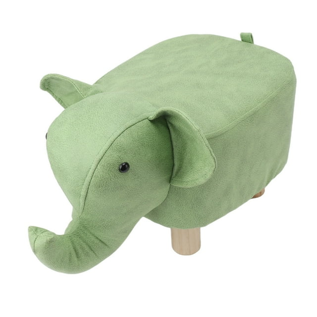 Animal Footstools Low Stool Children Living Room Bench Lazyman Shoe Changing Stool Cute Elephant Shaped Household Cartoon Net Celebrity Creative Elephant Stool Children Adults