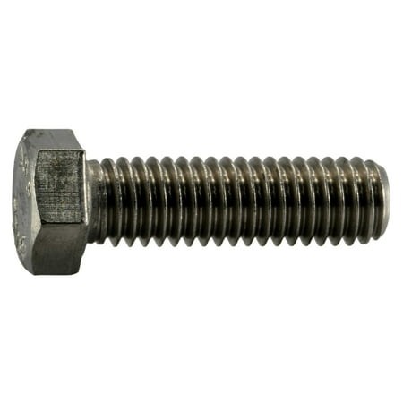 

7/16 -14 x 1-1/2 18-8 Stainless Coarse Full Thread Hex Tap Bolts (5 pcs.)