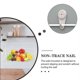 thumbnail image 4 of Wall-Mounted Kitchen Basket White Iron for Kitchen Use with Rust-Resistant Storage Bins, 4 of 5