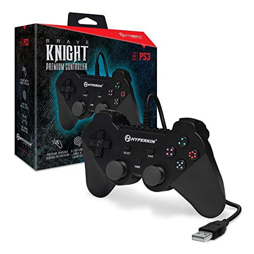 Hyperkin M Bk Brave Knight Premium Controller For Ps3 Pc Mac Black Walmart Com