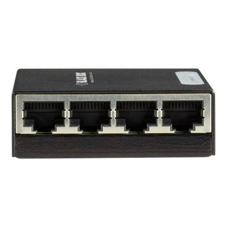 syg social maskinskriver Black Box LGB304AE Black Box USB-Powered Gigabit 4-Port Switch with EU Power  Supply - 4 Ports - 10/100/1000Base-TX - 4 x Network - Twisted Pair -  Gigabit Ethernet - 2 Layer Supported - Power Supply - - Walmart.com