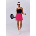 thumbnail image 7 of Pinspark Tennis Skorts for Women with Pockets Tummy Control Athletic Golf Skort Lightweight Solid Skort Skirts with 2 Pockets, 7 of 7