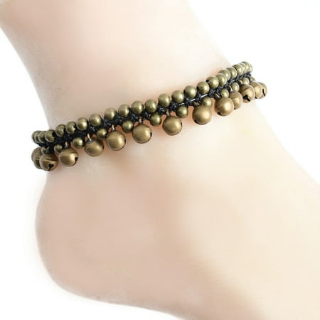 - Outtop Jingle Bell Payal Anklet Ankle Bracelet PAIR Tribal Boho Bellydance Jewelry