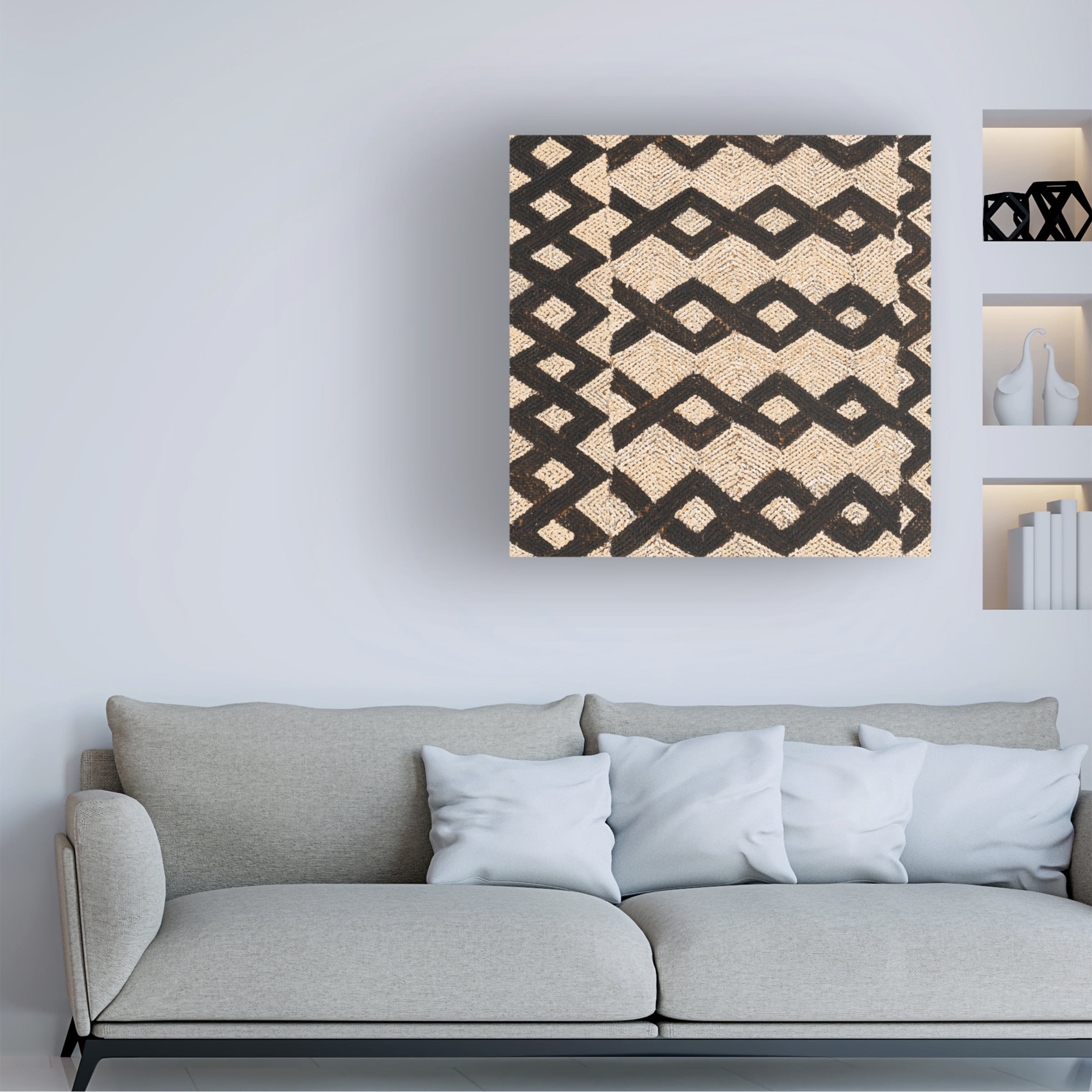 Sue Schlabach 'Kuba Abstract II' Canvas Art