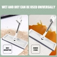 thumbnail image 4 of Self Cleaning & Drying Premium Flat Mop & Bucket System - Automatic Squeeze In Out Drying Wringer - With 2 Reusable Microfiber Mop Pads for Wet and Dry Mopping, 4 of 10