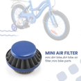 thumbnail image 2 of Carburetor Carby + Blue Air Filter + Stack For 2 Stroke 47Cc 49Cc Engine Parts Mini Kids Atv Dirt P, 2 of 5