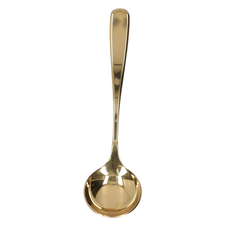 Cupping Spoon, Soup Spoons, Durable And Sturdy Kitchen Tool For