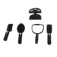 thumbnail image 2 of zhangqiuzhi 5PCS/Set Hair Comb Set Anti Static Hair Brush Black Mirror Comb Set Non Slip Handle Styling Comb Kit, 2 of 5
