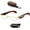 Golden, variant on Foldable Reading Glasses with Anti Blue Light Protection - Portable Progressive Multifocal Lenses, Flip Cover Case, Lightweight Readers for Men & Women, Presbyopia Eyewear