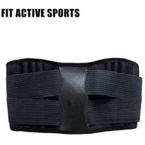 Fit Active Sports Back Brace Support Belt - Lumbar Posture Support Belt - Relieves Lower Back Pain