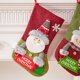 thumbnail image 3 of Sunloudy Medias navideñas Muñeco de nieve Ciervos de dibujos animados Adorno para árbol de Navidad Bolsa de regalo Decoración para fiestas Sunloudy Moda, 3 of 6
