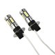 thumbnail image 4 of 2pcs/set H3 Led Fog Light Bulbs Conversion Kits Super Bright Canbus 6000K White 100W Led Fog Driving Drl Light Bulb Car Light, 4 of 5