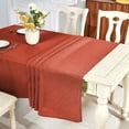thumbnail image 4 of Fall Tablecloth Rectangle Linen Table Cloth Rectangle Table Waterproof Fabric Tablecloths Rectangular Wrinkle Free Wipeable Dining Cover for Thanksgiving Decor, 60 x 104 Inch, 4 of 9