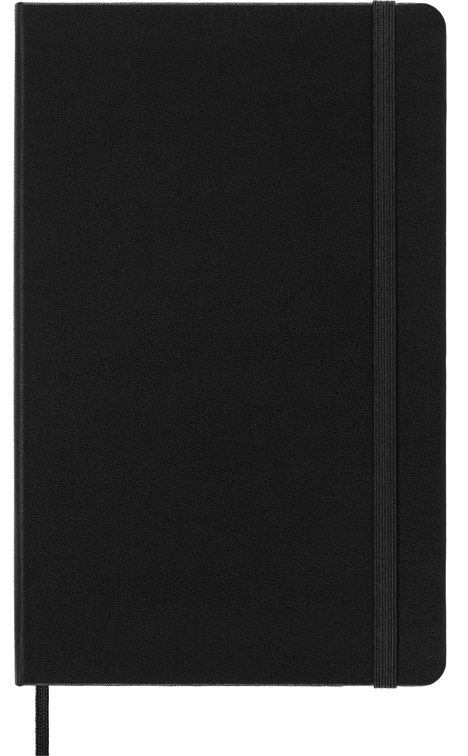 Moleskine Classic Notebook, Hard Cover, Large (5" x 8.25"), Ruled, Black