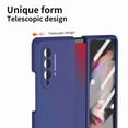 thumbnail image 6 of Case for Samsung Galaxy Z Fold 3 5G, Hard PC TPU Hinge Protection Case Built-in Screen Protector Magnetic Shockproof Full Protection Phone Cover For Samsung Galaxy Z Fold 3 5G, Blue, 6 of 6