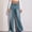 *Light Blue, variant on ClodeEU Women's Wide Leg Button Jeans with Pockets,Baggy Relaxed fit Mid Rise Denin Pant Light Blue,Womens Plus XS
