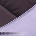 thumbnail image 6 of Superior Reversible Down Alternative Comforter, Twin, Plum-Lilac, 6 of 11