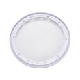 thumbnail image 3 of Unique Bargains Speaker Grill Cover 6.5 Inch 183mm Mesh Decorative Circle Subwoofer Protector White, 3 of 5