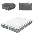 thumbnail image 1 of Colchón Matrimonial Spring Air Baggio + Almohada 2-Pack + Edredón Homy, 1 of 8