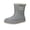 Grey, variant on Women's Ankle Short Rainboots Round Toe Garden Galoshes Shoes Fashion Cute Wide Width Rain Shoes for Outdoor Casual Work Walking Kitchen Wear