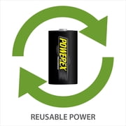 Maha Powerex Precharged 1.2V 10000mAh Low Self-Discharge Rechargeable D NiMH Battery, 2-Pack